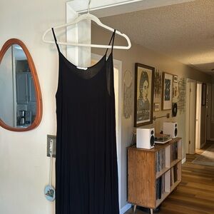 Black tiered Maxi dress CJLA VGUC XL